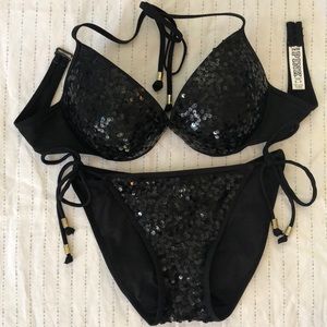 🖤SEXY PUSH-UP SEQUINED BIKINI🖤